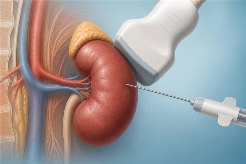 Native and transplant kidney biopsy procedure in Hyderabad